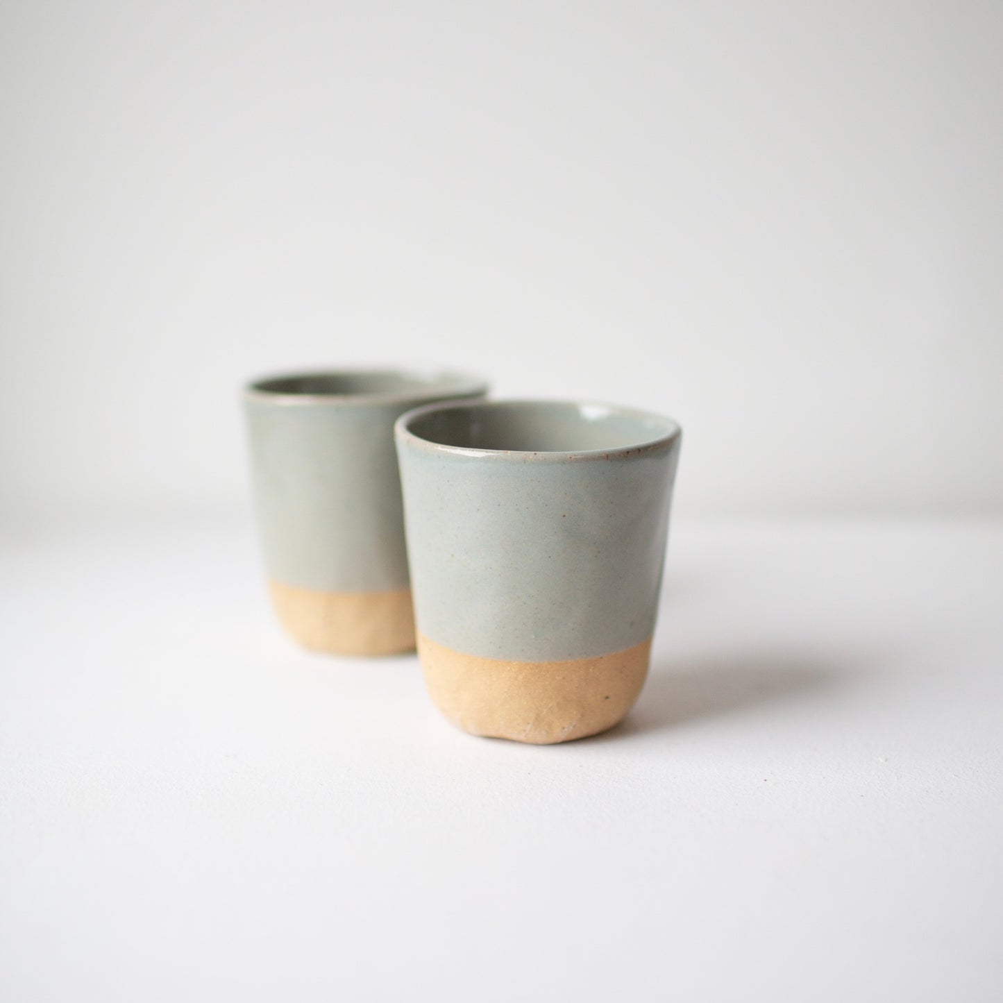 Coffee tumblers - Duck egg blue