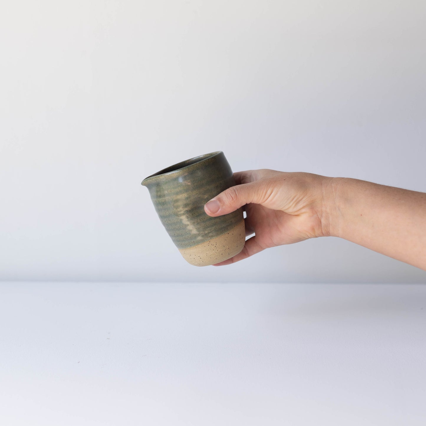 Small Jug - Kelp green
