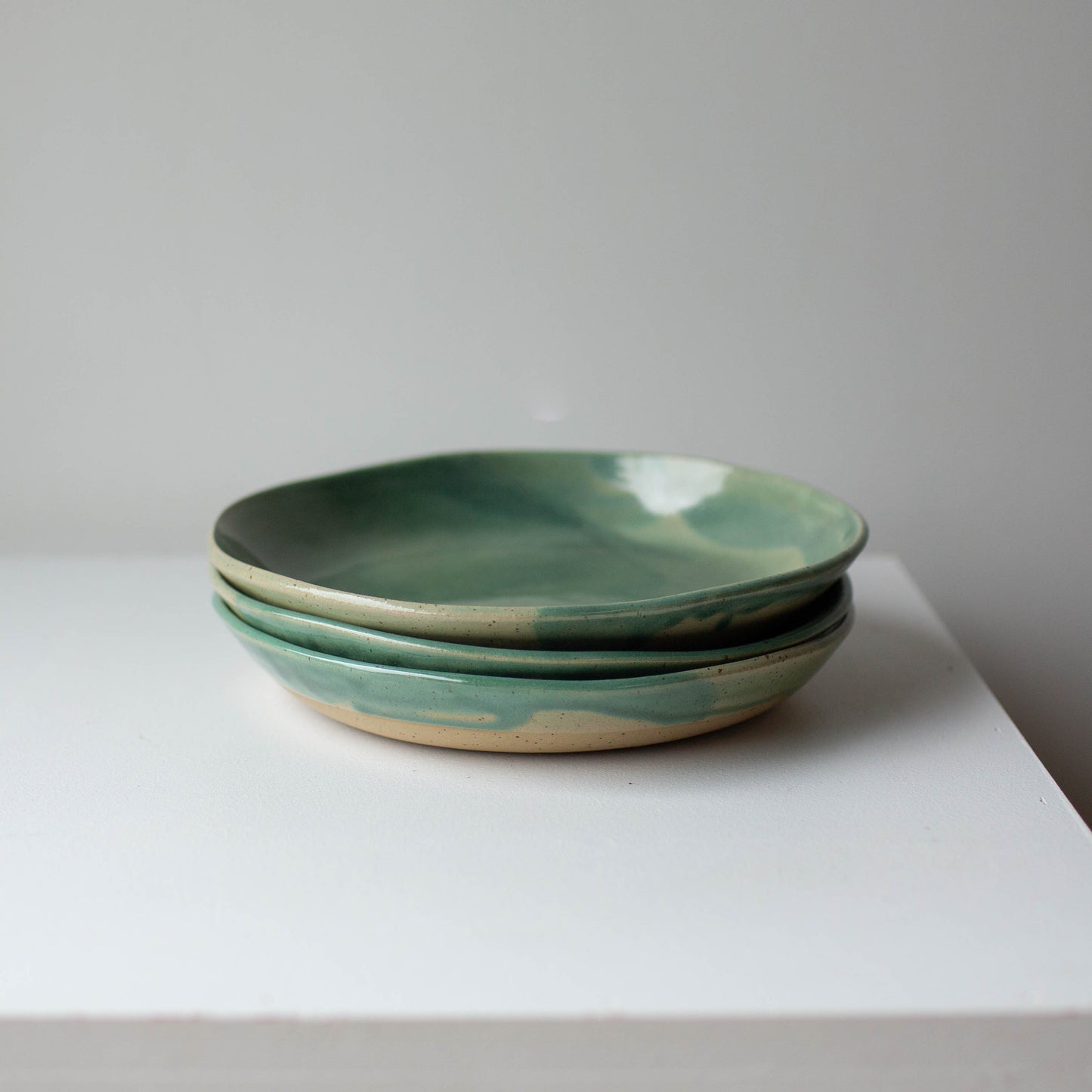 Deep dinner plate - Sage green