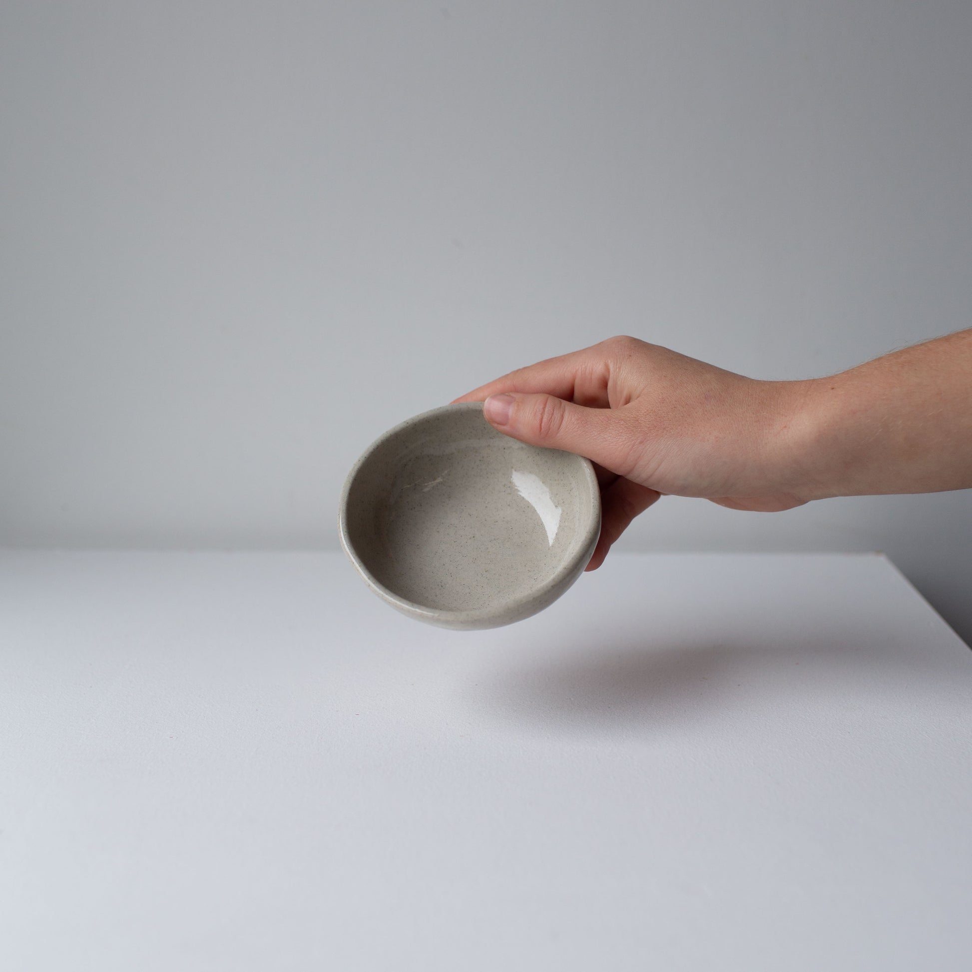Lil Ceramics olive bowl in Sandstone, handmade in Auckland, New Zealand
