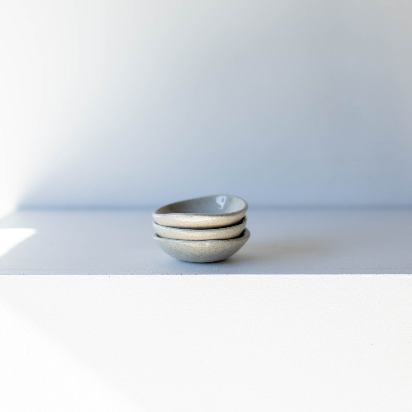 Lil Ceramics Sandstone salt bowl hand made in New Zealand