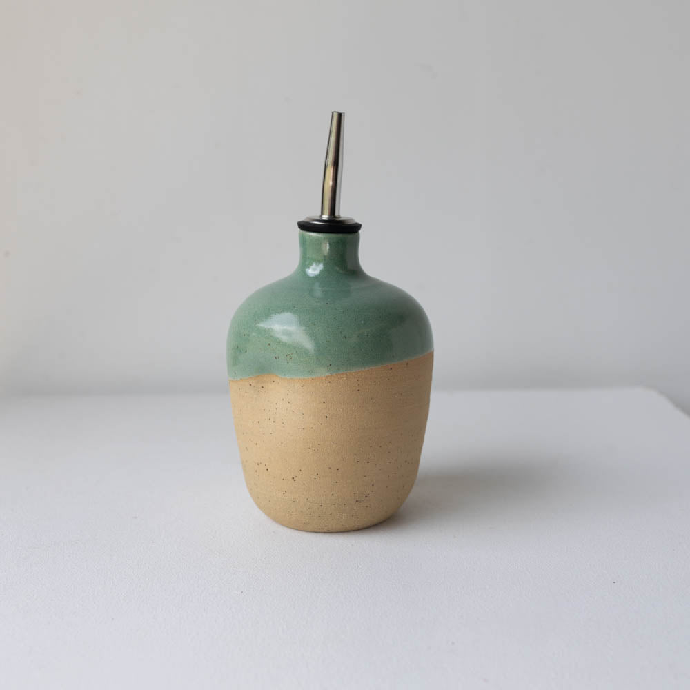 Oil / Vinegar Pourer - sage green