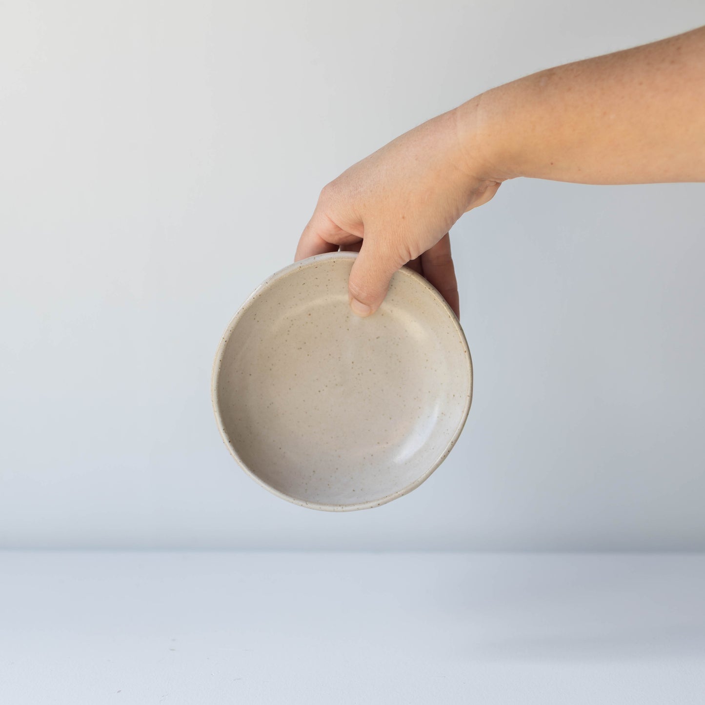 Dip bowl - Satin white