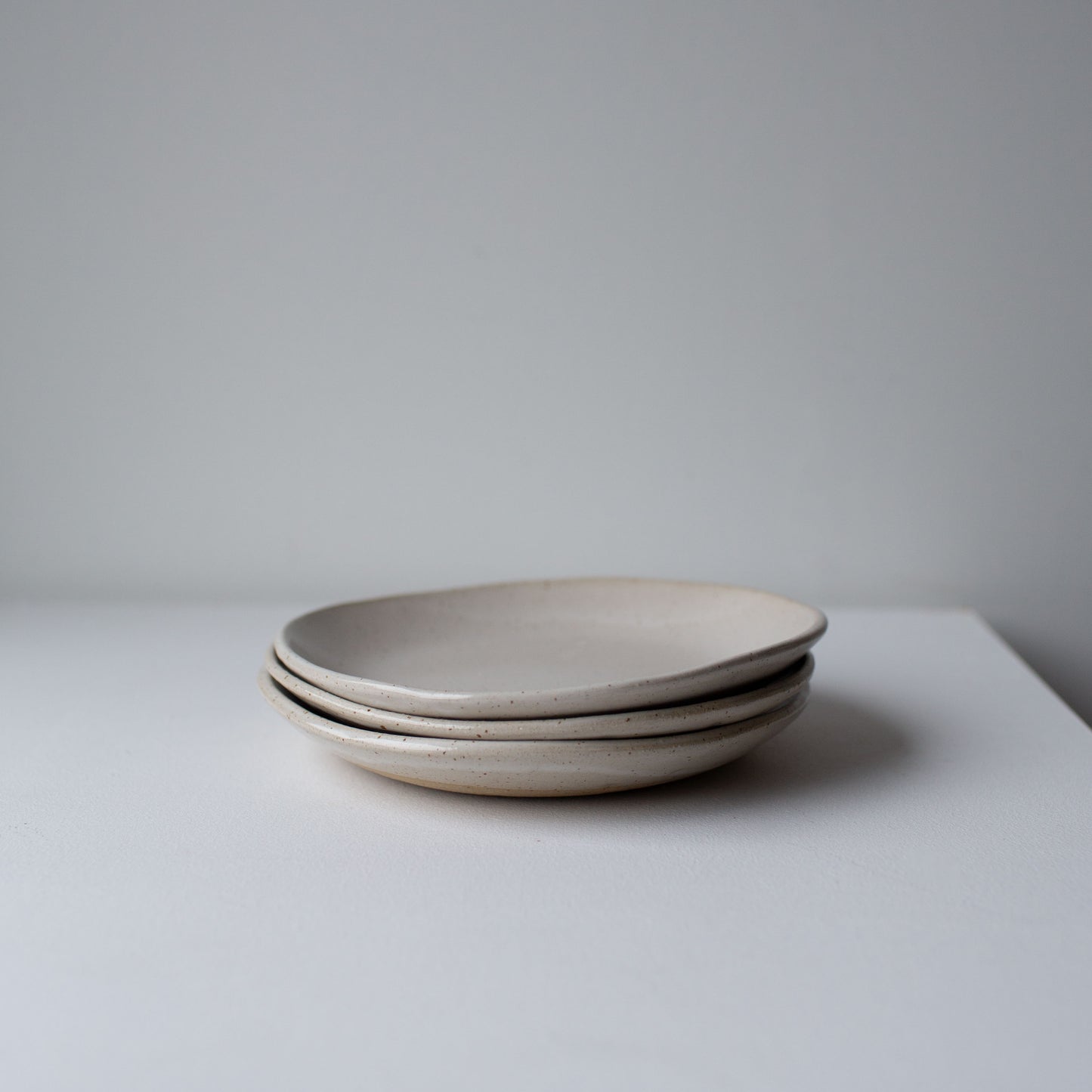 Side plate - Satin white