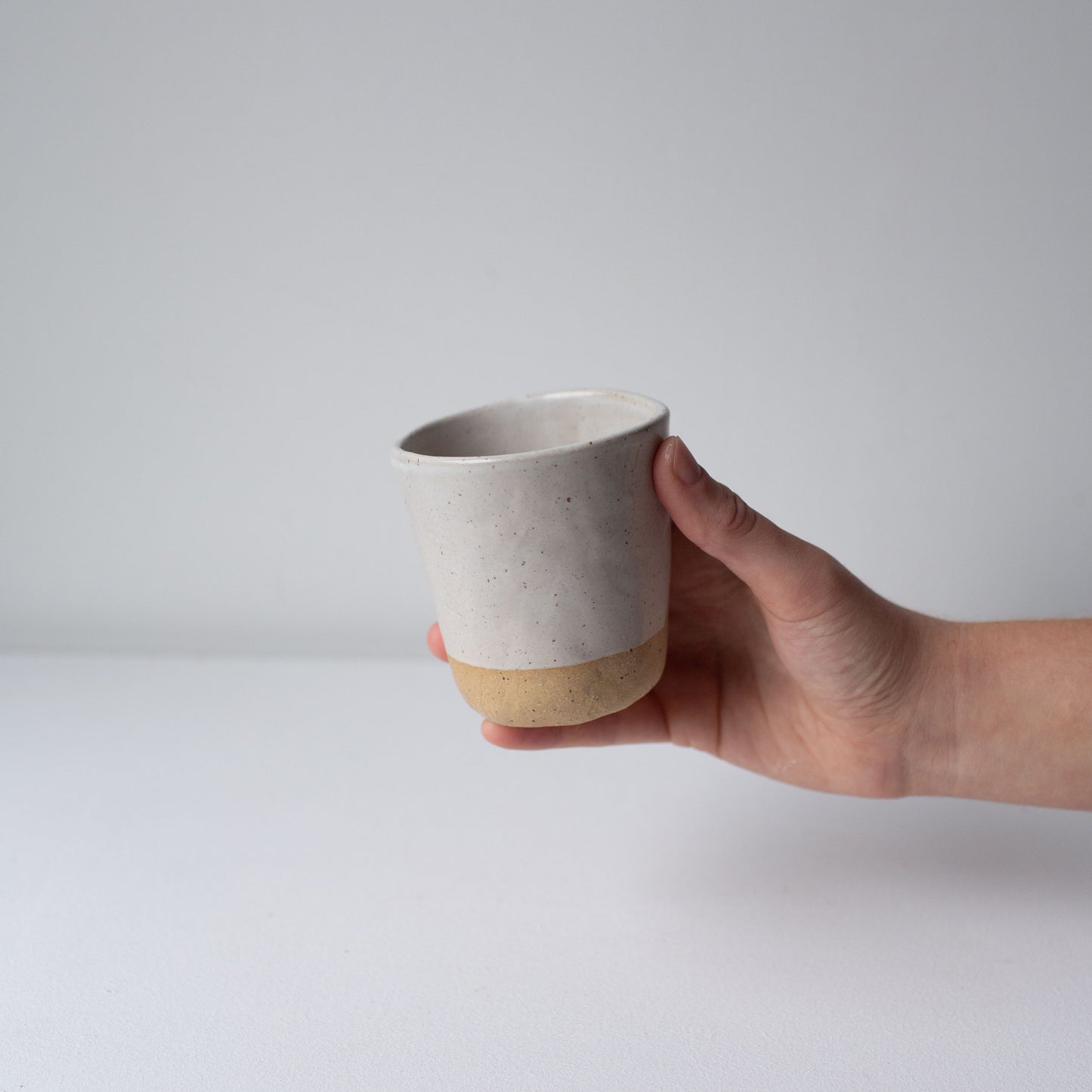 Coffee tumblers - Satin white