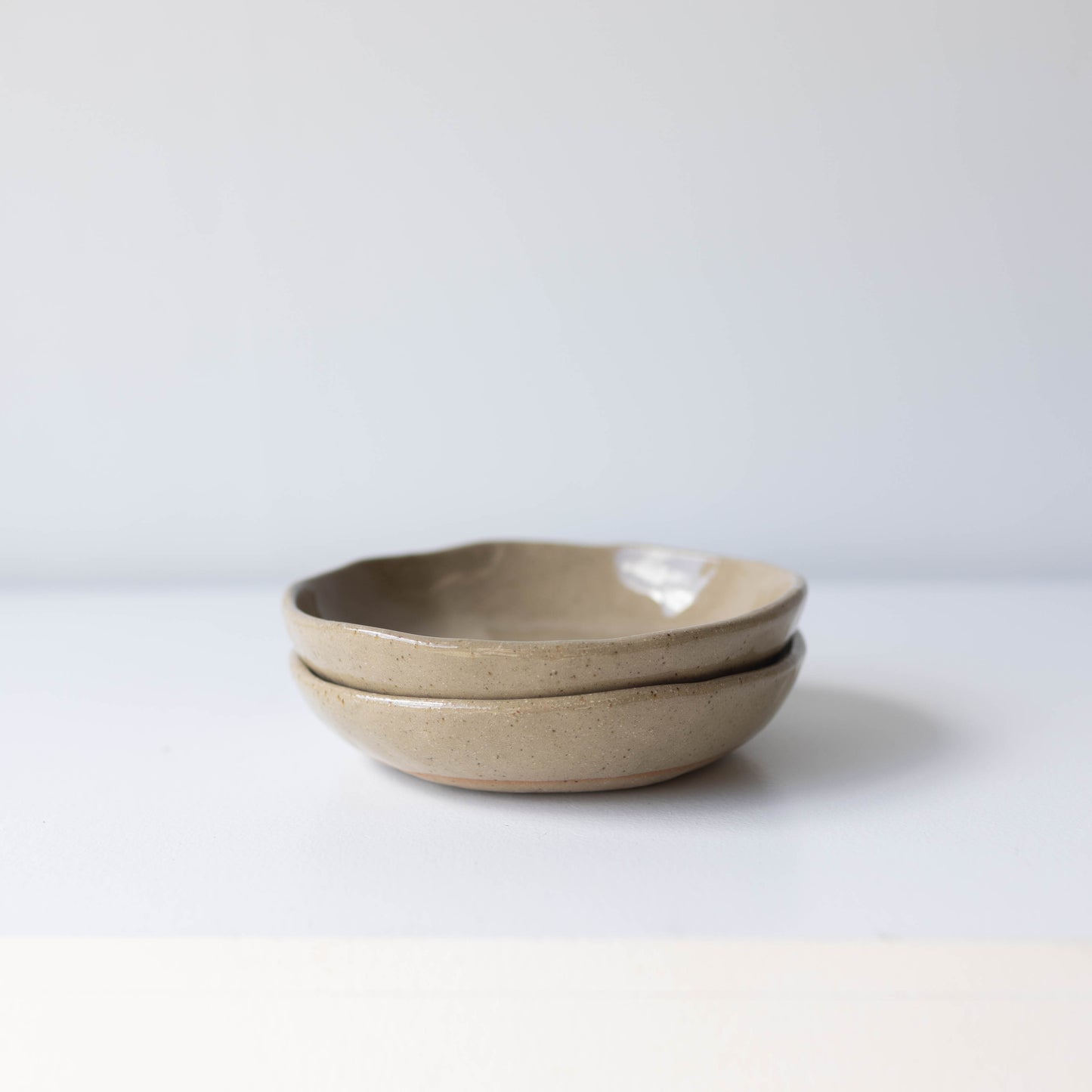 Dip bowl - Speckled tan