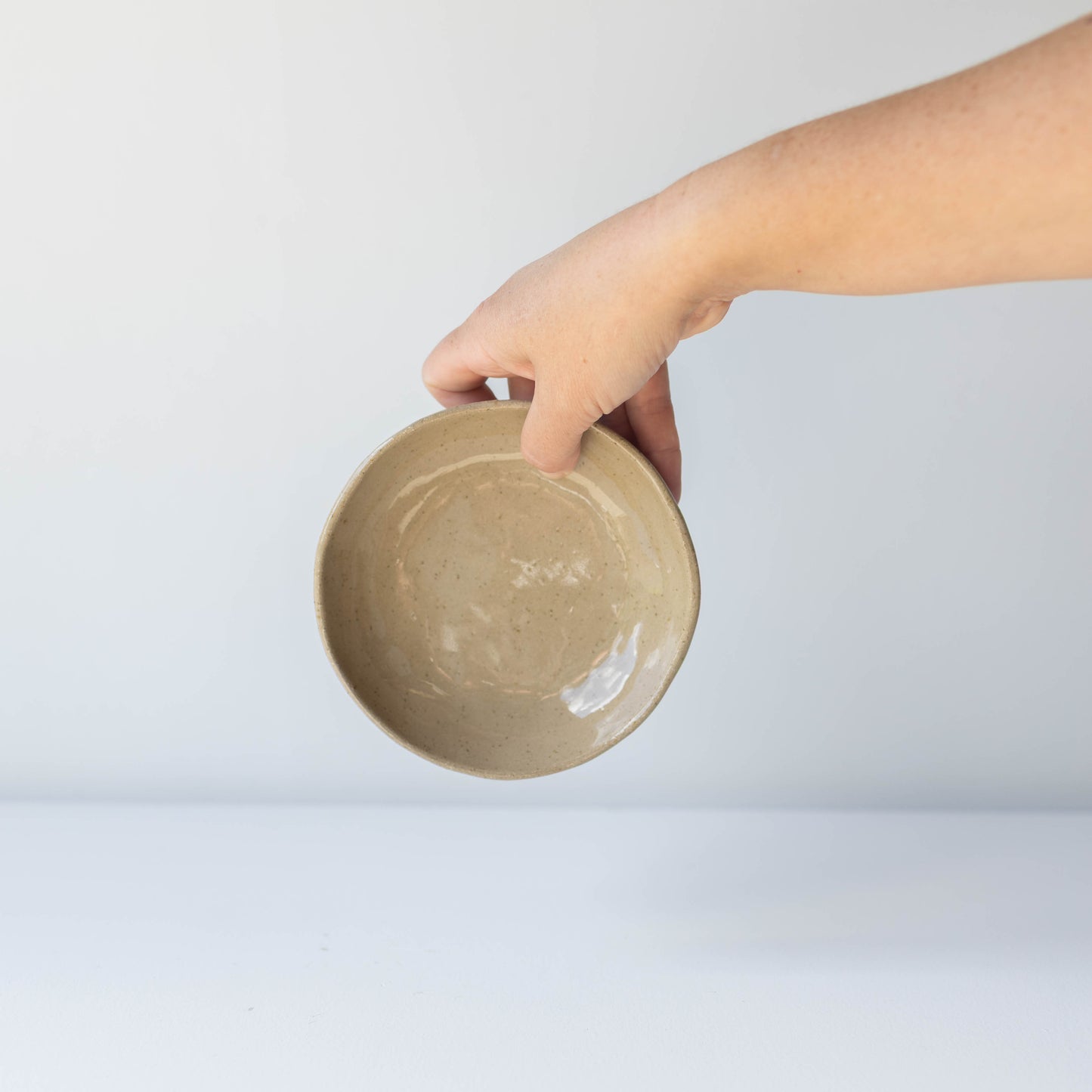 Dip bowl - Speckled tan