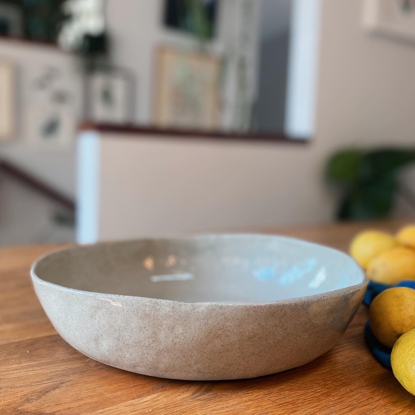 Large serving bowl - Sandstone