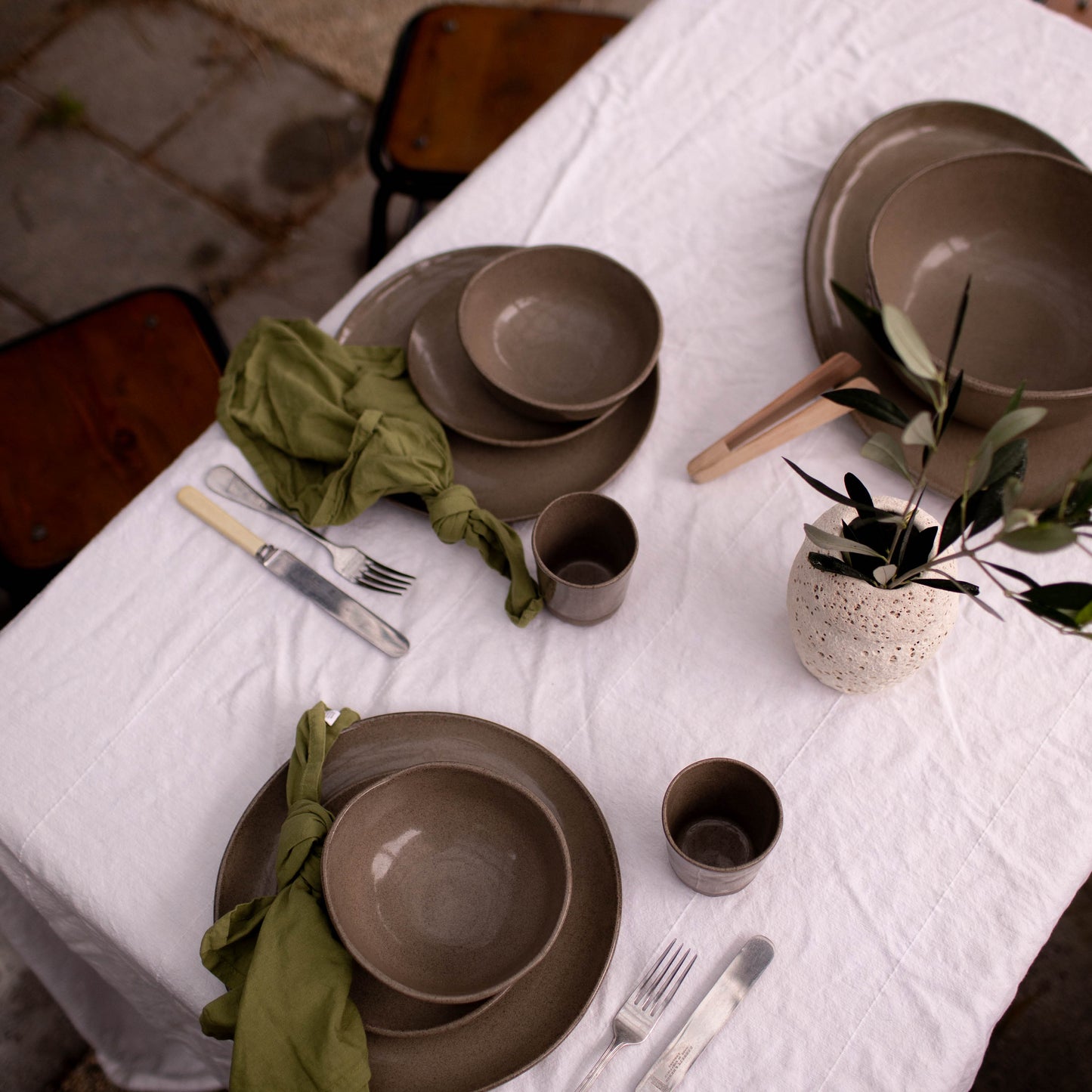 Essentials Dinner Set - Granite