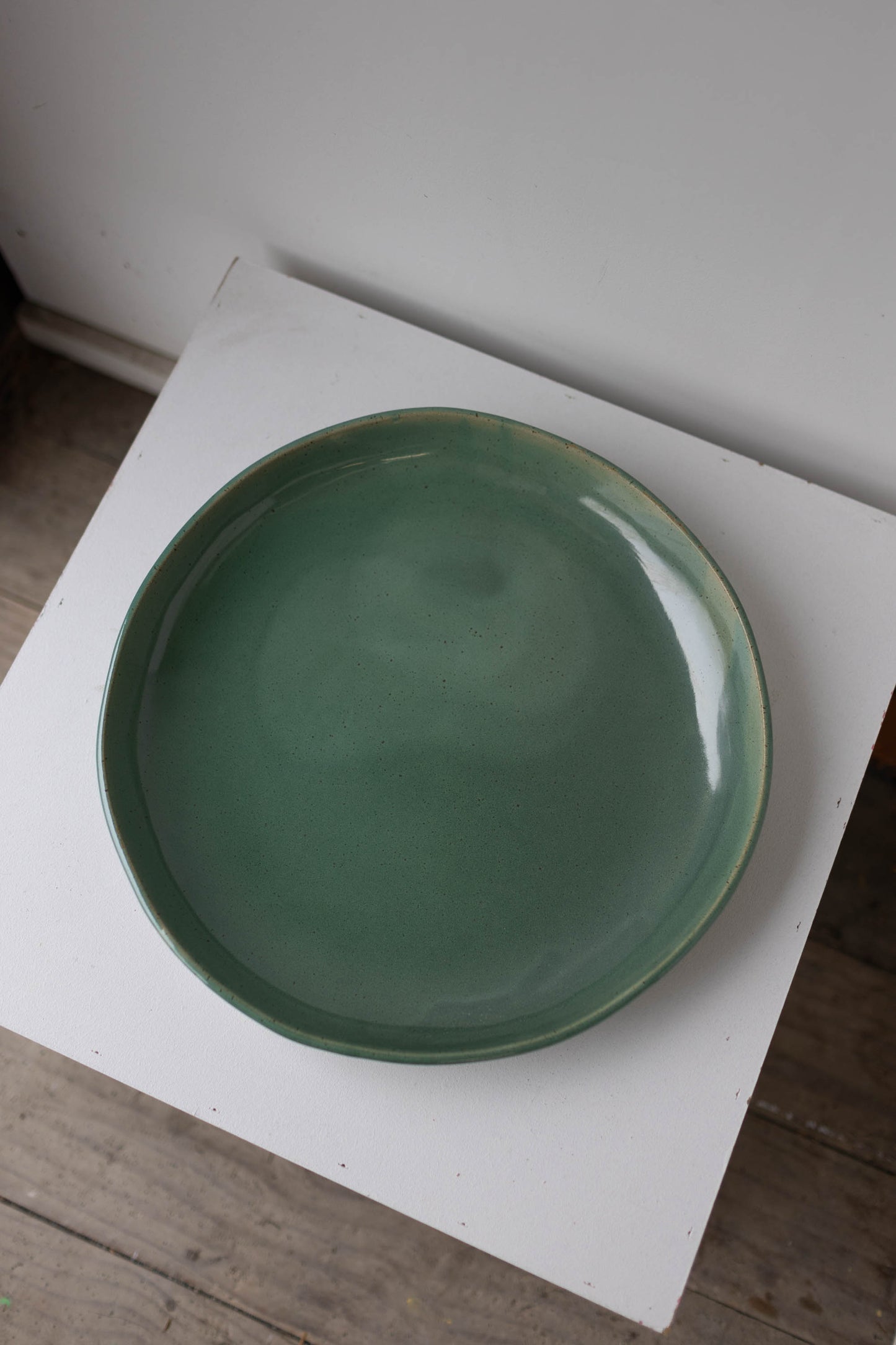 XL Platter - sage green