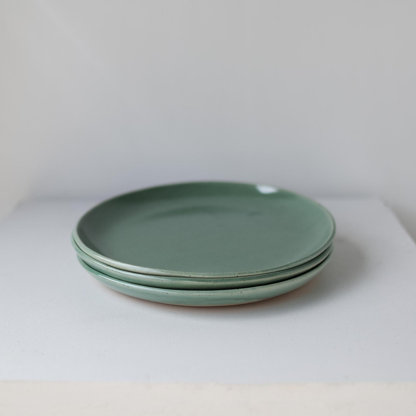 Large dinner plate - Sage green