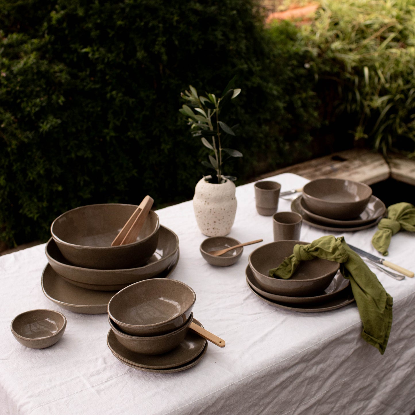 Full Spread Dinner Set - Granite