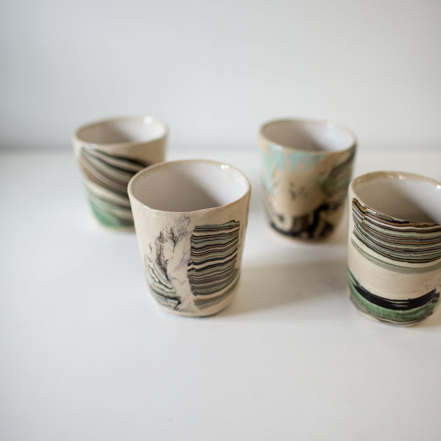 ‘Up the Cliff’ tumblers