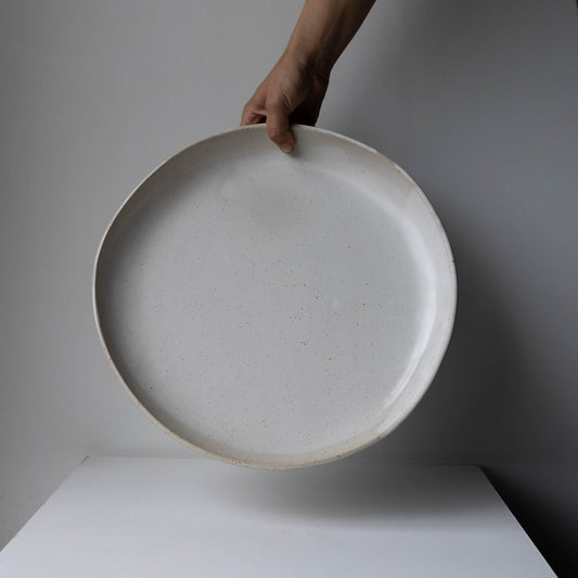 XL Platter - satin white