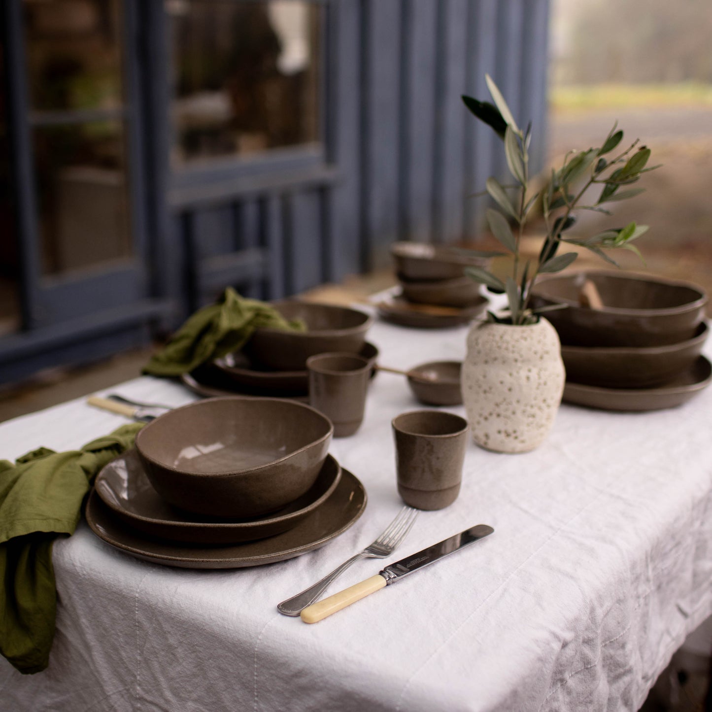 Full Spread Dinner Set - Granite