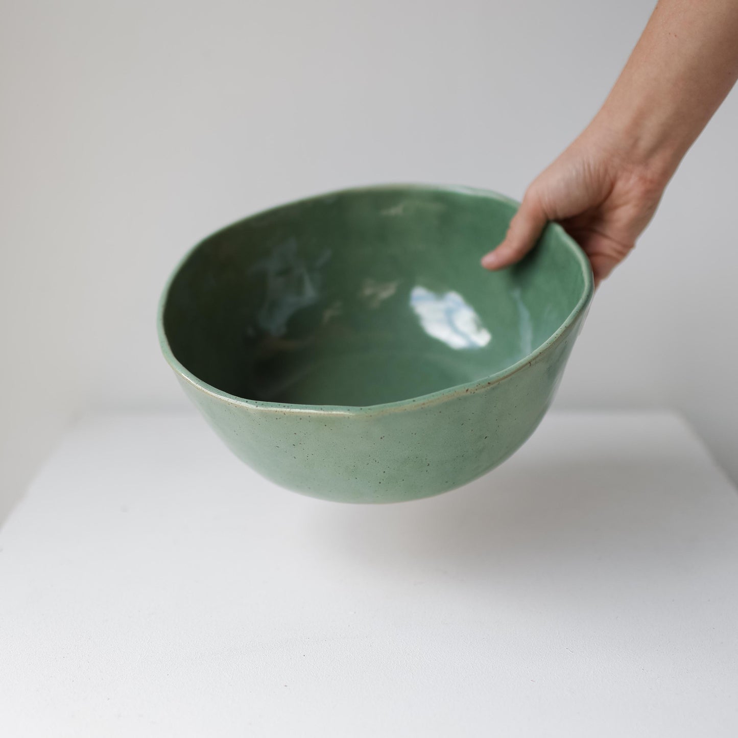 Deep serving bowl - Sage Green