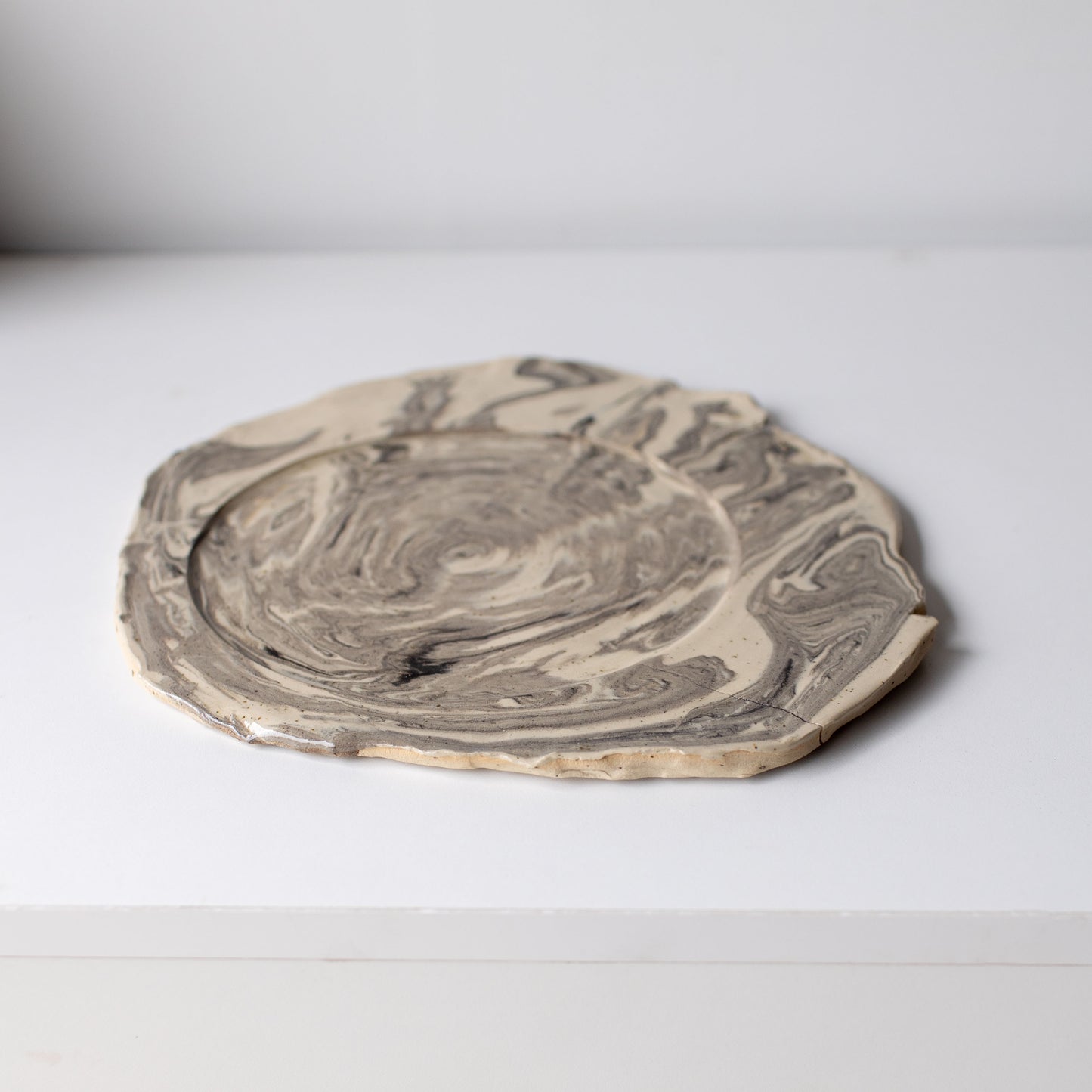 Cracked Earth platter