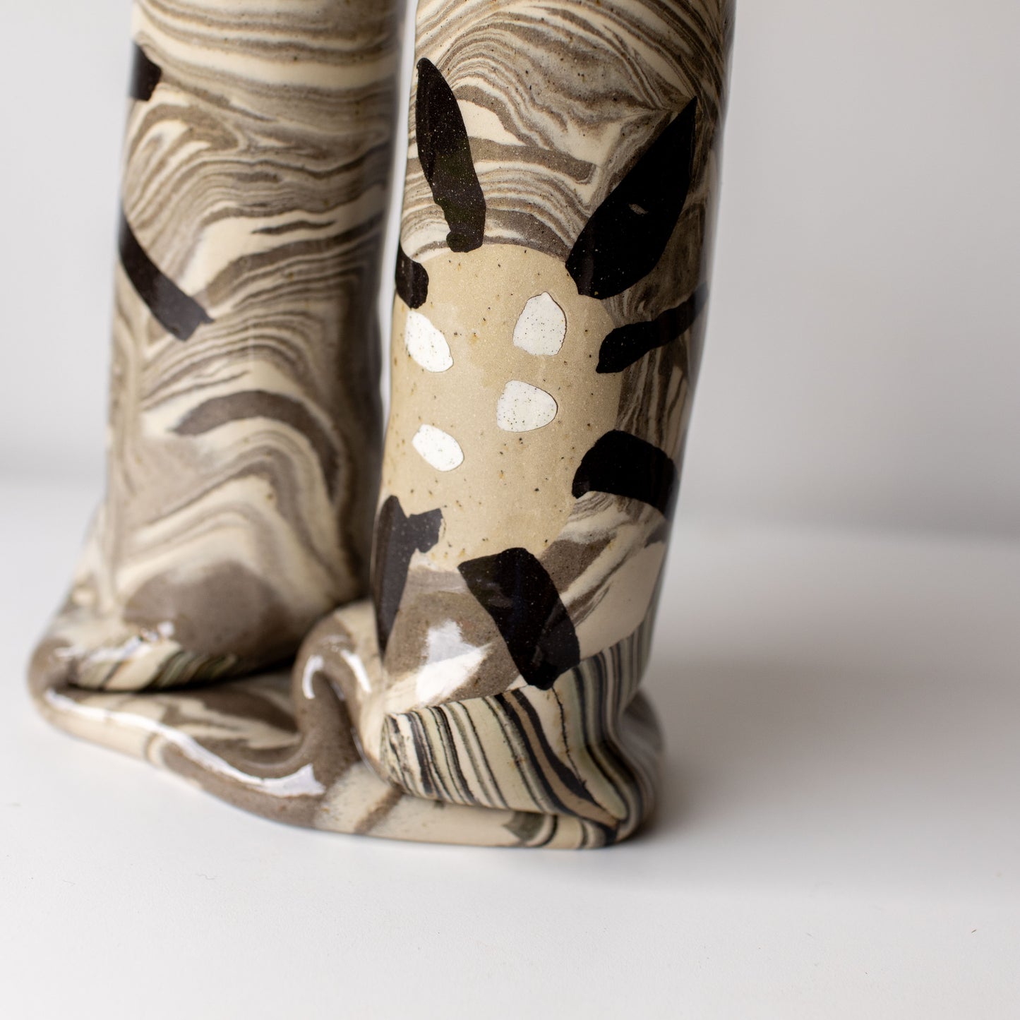 Nerikomi Double Vase