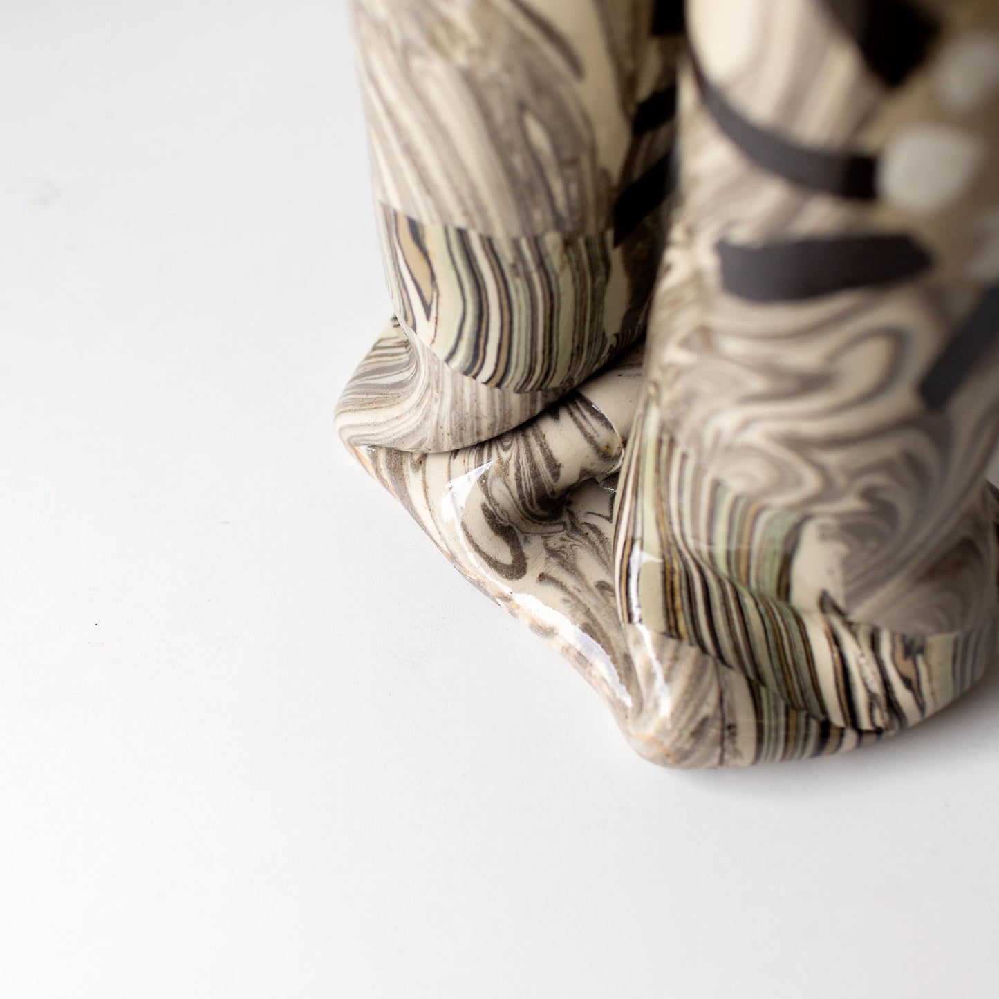 Nerikomi Double Vase