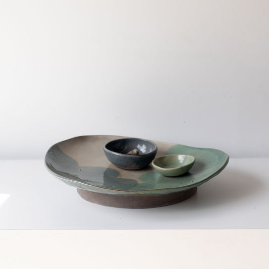 Flow Footed Platter 04