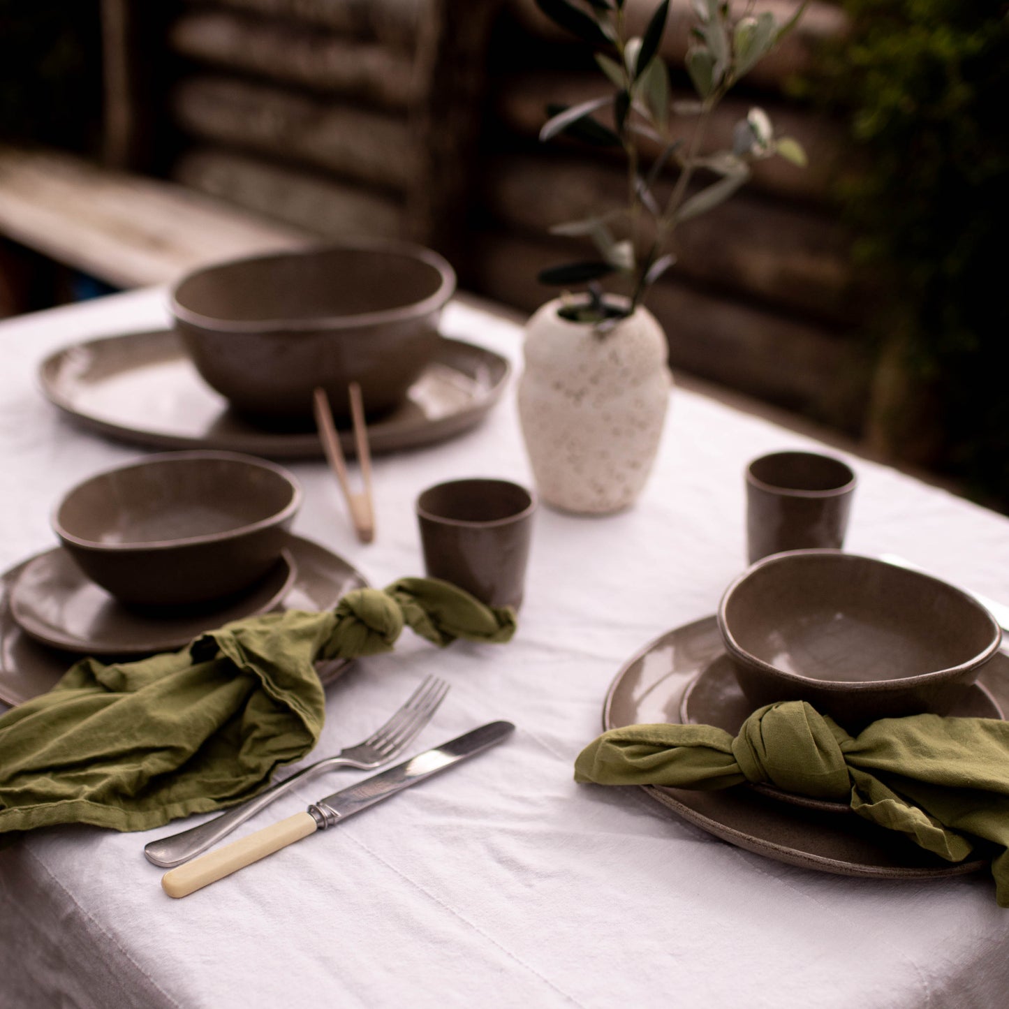 Essentials Dinner Set - Granite