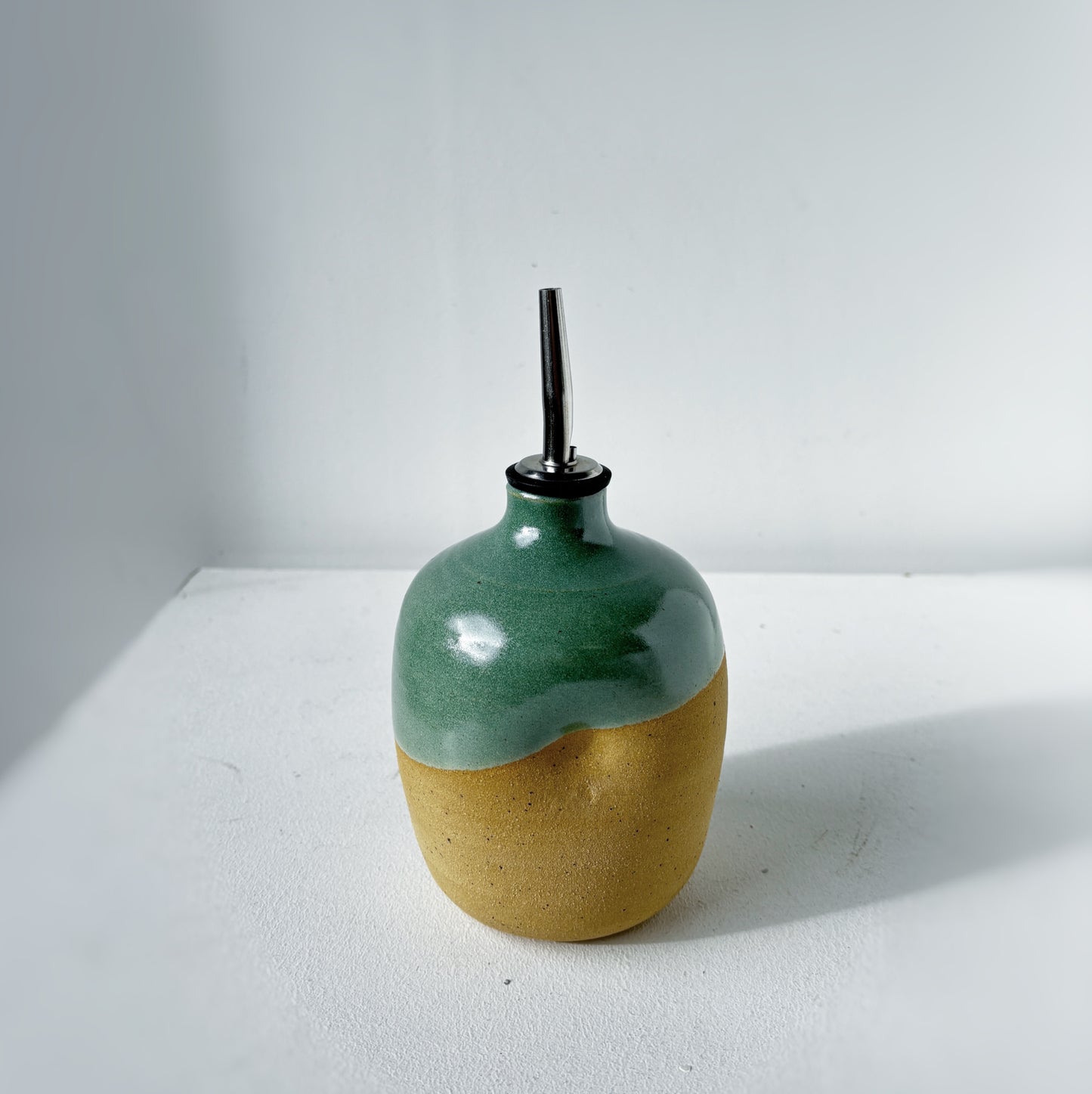 Oil / Vinegar Pourer - sage green