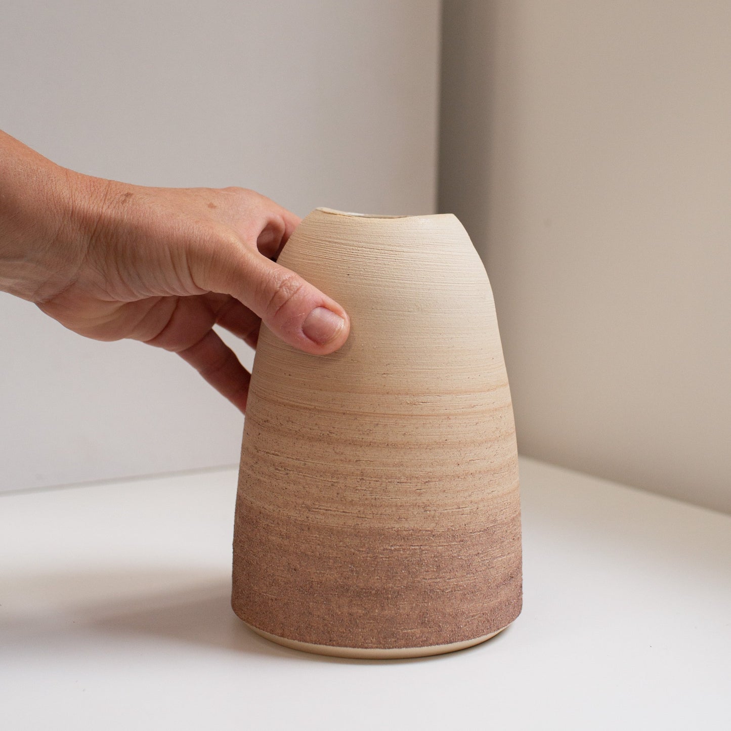 Muriwai Wild Clay Vase #4